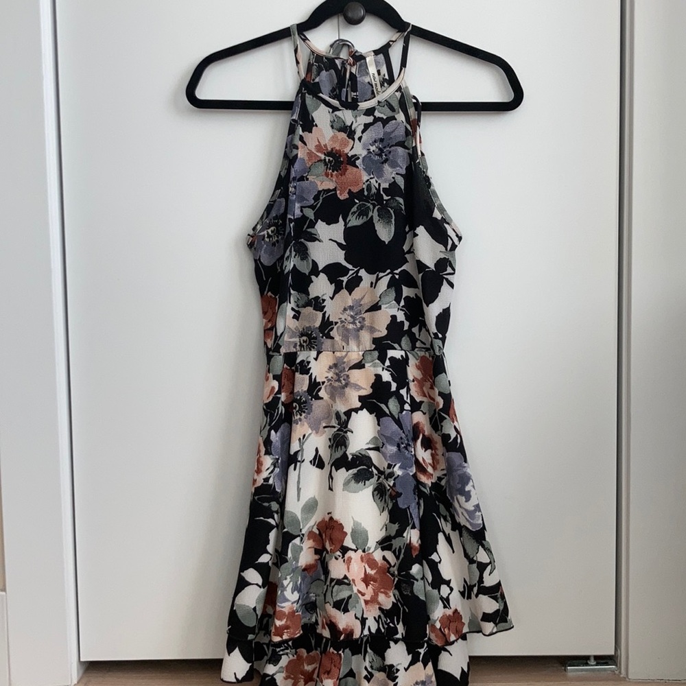 Flower Print Dress